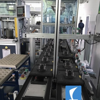 电动机组装流水线