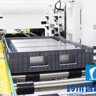 方形电池模组流水线