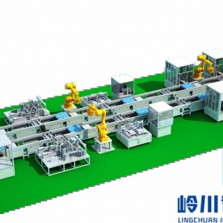 方形电池PACK生产线