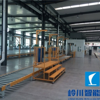 空气源热泵组装线