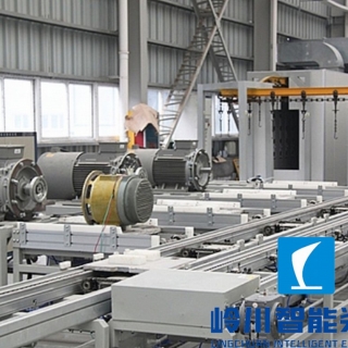 永磁电机装配线