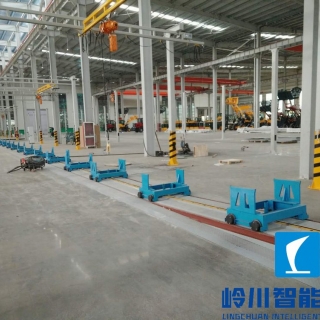 装载机装配流水线