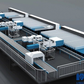 药品分拣流水线